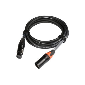 TiGHT AV XLR microphone cable with red cap, 3m